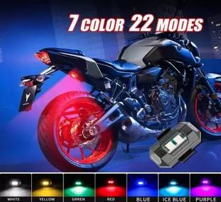 SOWME Front, Rear, Side LED Indicator Light for Bajaj, Hero, Honda, TVS, Yamaha, Royal Enfield, Universal For Bike, KTM, Bullet Universal For Bike, 6 Series, 7 Series, 5 Series