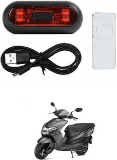 LOVMOTO Universal Bike Taillight USB Rechargeable Motorcycle Helmet Taillamp AR45 Interior Light Motorbike LED for Honda (12 V, 12 W)