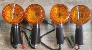 BIKEBLOOM Side, Rear, Front Incandescent Indicator Light for Bullet, Royal Enfield Classic 350