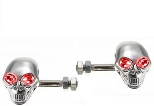 ACCESSOREEZ Front, Side LED Indicator Light for Universal For Bike Universal For Bike