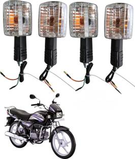 BIKEBLOOM Side, Rear, Front Halogen Indicator Light for Hero Splendor, Splendor pro classic, Splendor Pro