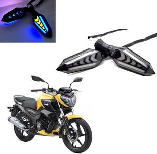 Vagary Front, Rear LED Indicator Light for TVS Universal For Bike