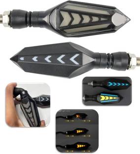 Getsocio Rear, Front LED Indicator Light for Universal For Bike Universal For Bike