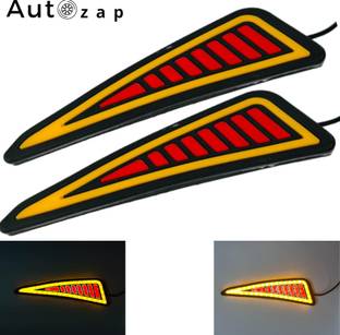 Autozap Rear LED Indicator Light for Yamaha, Universal For Bike, Universal For Car R15, R15 V4, R15 V4, R15 M, R15 V1, R15 V2, R5