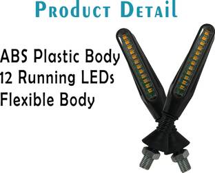 Shopland Front, Rear LED Indicator Light for Bajaj Husqvarna