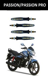 Autoxygen Front, Rear LED Indicator Light for Hero Passion, Passion Pro