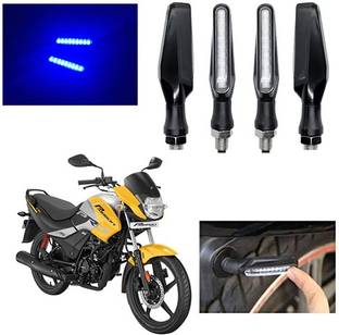 Cotrex Front, Side, Rear LED Indicator Light for Hero, Honda, Yamaha, Bajaj, TVS, KTM, Universal For Bike Splendor pro classic, Pulsar 200NS, Splendor NXG, HF, Shine 125, Splendor Plus, Passion Pro
