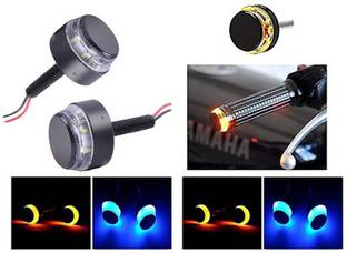 RACER'S EDGE Front LED Indicator Light for TVS, Yamaha, Royal Enfield, Hero, Honda, KTM Universal For Bike