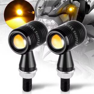 BIKER SHOPPEE Front, Rear, Side LED Indicator Light for Universal For Bike Universal For Bike