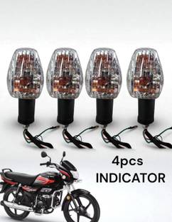 Anaisha Rear, Front Halogen Indicator Light for Hero HF Deluxe, Glamour, CD deluxe