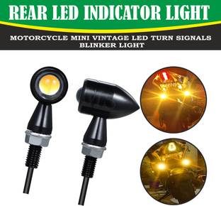 Huims Front, Rear, Side LED Indicator Light for Universal For Bike Universal For Bike