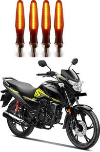 MOTORMANIA Front, Rear, Side LED Indicator Light for Honda Shine 125