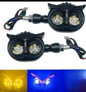 Anaisha Enterprises Side, Rear, Front Xenon Indicator Light for Universal For Bike, Bajaj, TVS, Hero Splendor NXG, Splendor Plus, Platina, Pulsar 150, Apache RTR 150