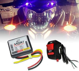 Rhtdm Front, Rear Flasher Indicator Light for Universal For Bike Universal For Bike