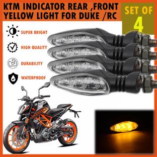 SRPHERE Front, Rear LED Indicator Light for KTM Duke 180, Duke 190, Duke 200, Duke 390, RC 200, RC 390