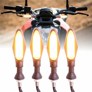 ASRYD Front, Rear LED Indicator Light for Universal For Bike Universal For Bike