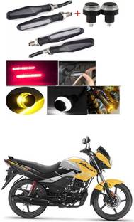 E-Shoppe Front, Rear, Side LED Indicator Light for Hero Universal For Bike