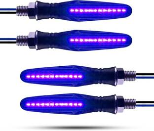 DriveXpert Front, Rear LED Indicator Light for Universal For Bike Universal For Bike