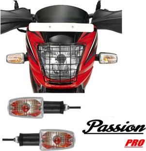 LEFRING Front, Rear Halogen Indicator Light for Hero Passion Pro, Super Splendor