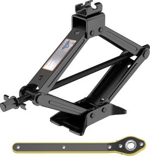 Kruvad 2 Ton Scissor Jack Portable Car Jack Kit Tire Jack Ideal with Crank Handle Vehicle Jack