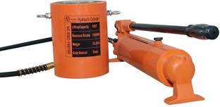 VOLTZ VZ-RSC-100150 100 Ton Hydraulic Pump Hollow Hole Cylinder Jack CP700A(6 inch) Vehicle Jack