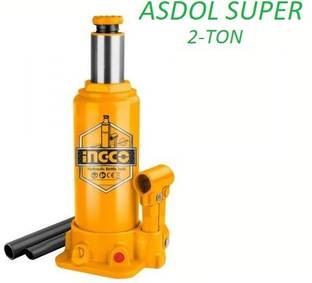 Asdol INGCO SUPER HBJ202 2-TONS Easy Car Lifting Bottle Shape Hydraulic (2000 kg) Vehicle Jack