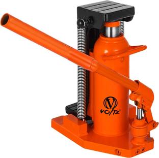 VOLTZ 2.5/5 ton Hydraulic Machine Toe Jack Lift Ton Track Cylinder Hard Chrome Welded Steel Vehicle Jack