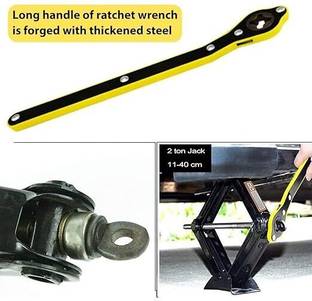 Sahaj Enterprise Car Accessories Auto Labor-Saving Wrench with Long Hand Power Tool Vehicle Jack Stand
