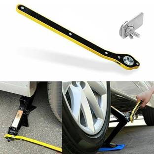 AVIRA OVERSEAS Car Accessories Auto Labor-Saving Jack Ratchet Wrench with Long Hand Power Tool Vehicle Jack Stand