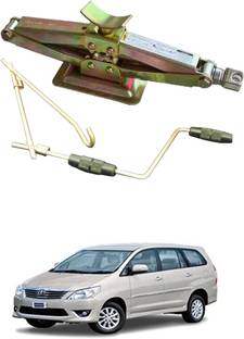 MATIES Car Scissor Tyre Jack with Foldable Rod for Toyota Innova 2010 Onwards Vehicle Jack