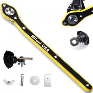 MILONI USA Universal Car Jack Ratchet Wrench 360 Vehicle Jack