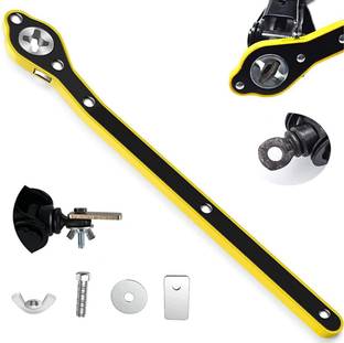 SHARUJA Car Jack Ratchet Wrench |360 forward and reverse knob Labor-Saving design Vehicle Jack