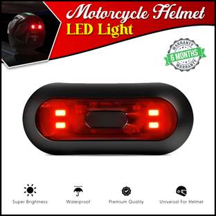MIKANIX Helmet Light LED With 3 Modes of Flashing, Blinking Strobe with USB Charging License Plate Light Motorbike LED (40 V, 40 W)