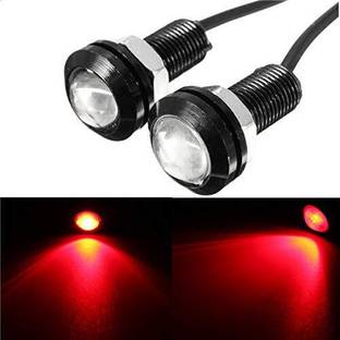 Auto MT 2PC Red Eagle Eye LED Lights 9W Running Parking Signal Lights for Car&Bike. Car Flywheel