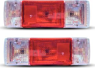 Autonationasia Tata 207 DI Tail Light 12 Volts (Set) Tail Light Truck Halogen for Tata (12 V, 65 W)