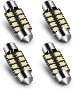 Campark Car Interior Dome Map Lights Door Courtesy Lights Trunk Lights (Pack of 4) Interior Light Car LED (6 V, 5 W)
