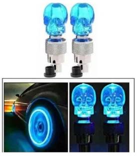 Autozap Skull LED wheel lamp 2 pcs Side Marker Car, Motorbike, Truck, Van LED (12 V, 12 W)