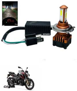 SRPHERE CYT LED Bike Headlight Bulb for Apache RTR 200 4V Headlight Motorbike LED for TVS (12 V, 35 W)