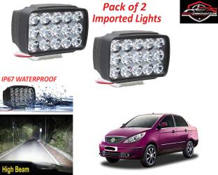 Autoinnovation 15 LED Fog Light High Power Fog Lamp for Universal For Car-169 Fog Lamp Car, Van, Motorbike, Truck LED for Tata (12 V, 15 W)