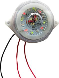 Steko (6CM) 15 Led DC 12 Volt 2 IN 1 Windmill Style, White and Multicolor Changing Interior Light Car LED (12 V, 2 W)