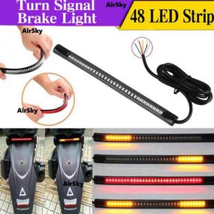 AIRSKY Multifunctions Led Motorcycle Strip Light Brake Tail Turn Signal License Plate Tail Light Motorbike LED (12 V, 18 W)