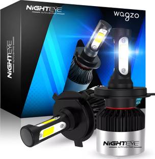 Wagzo WLED-06, H4 Genuine 9000LM 6500K LED Bulbs Headlight Car LED (12 V, 73 W)