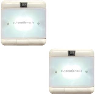 Autonationasia Universal Milky White LED Truck Cabin Light (Set) 24V Truck, Bus, E Rickshaw Interior Light Truck LED (24 V, 65 W)