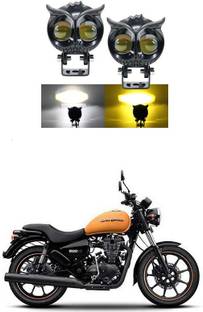 Dvis Owl Led Shape Metal Slim Body Fog Light D-740 Fog Lamp Motorbike LED (12 V, 40 W)