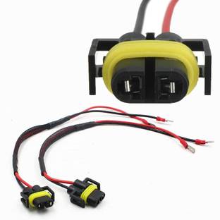 AUTO PEARL H8/H11 wiring socket holder female adapter Cable plug for fog light lamp 2 pcs Fog Lamp Car, Truck, Van Halogen (12 V, 36 W)