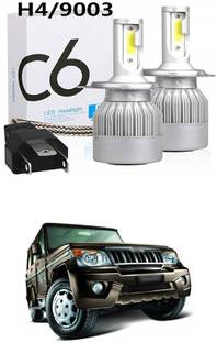 PRTEK C6 Car LED Headlight Bulbs Conversion Kit H4 3800LM 6000K 36W COB_H109 Headlight Motorbike, Car LED (12 V, 65 W)