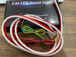 Ride2joy White Yellow Car Hood Light Strip Interior Light Car LED (12 V, 12 W)