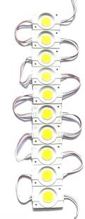 StrawHat (10Pes,White)24 Volt 2.4 Watt DC Coin LED Module Light Lamp For Multipurpose Use Indicator Light Truck, Van LED (24 V, 2.4 W)