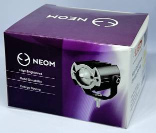 neom Motorcycle and Car Light Led White and Yellow Fog Lamp Motorbike, Car LED (12 V, 15 W)