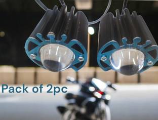 BIKEBLOOM G16 led foglight for all motorbikes(pack of 2pc) with switch Fog Lamp Car, Motorbike LED (12 V, 30 W)